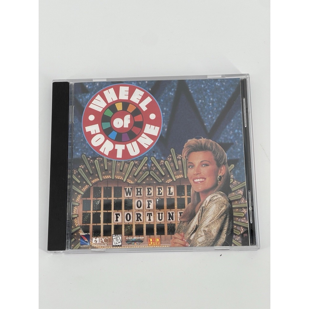 Wheel of Fortune 1994 PC Computer Game Word Puzzle FUN